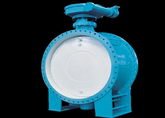 Size 1800mm Flanged Butterfly Valve For Petrochem