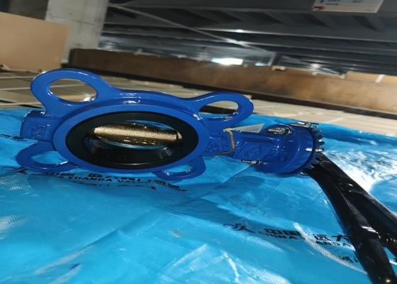 80mm 125mm Wafer Butterfly Valve Light In Weight