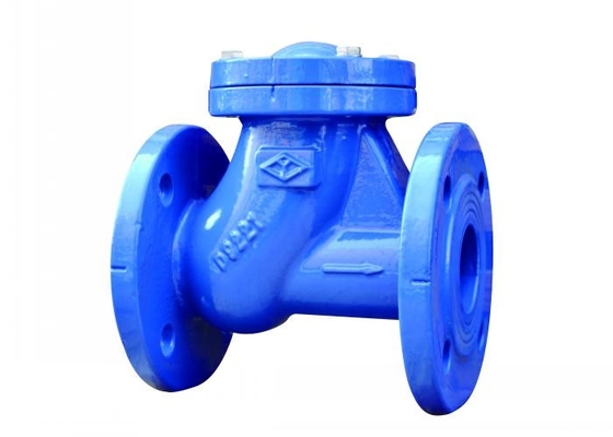 10/16 Mpa Flange End Ball Type เช็ควาล์ว Anti Oxidation Cast Iron